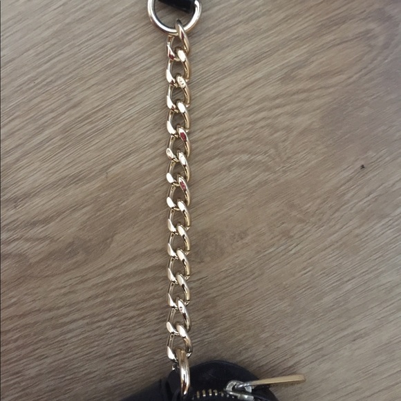 EUC Michael Kors Black & Gold Crossbody - Picture 8 of 12